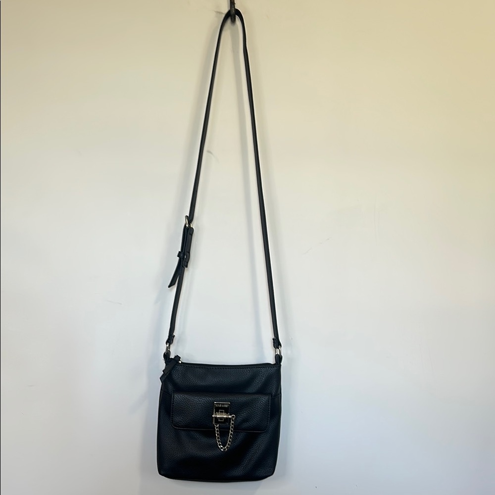 Nine West Black Leather Crossbody Bag - Picture 3 of 7